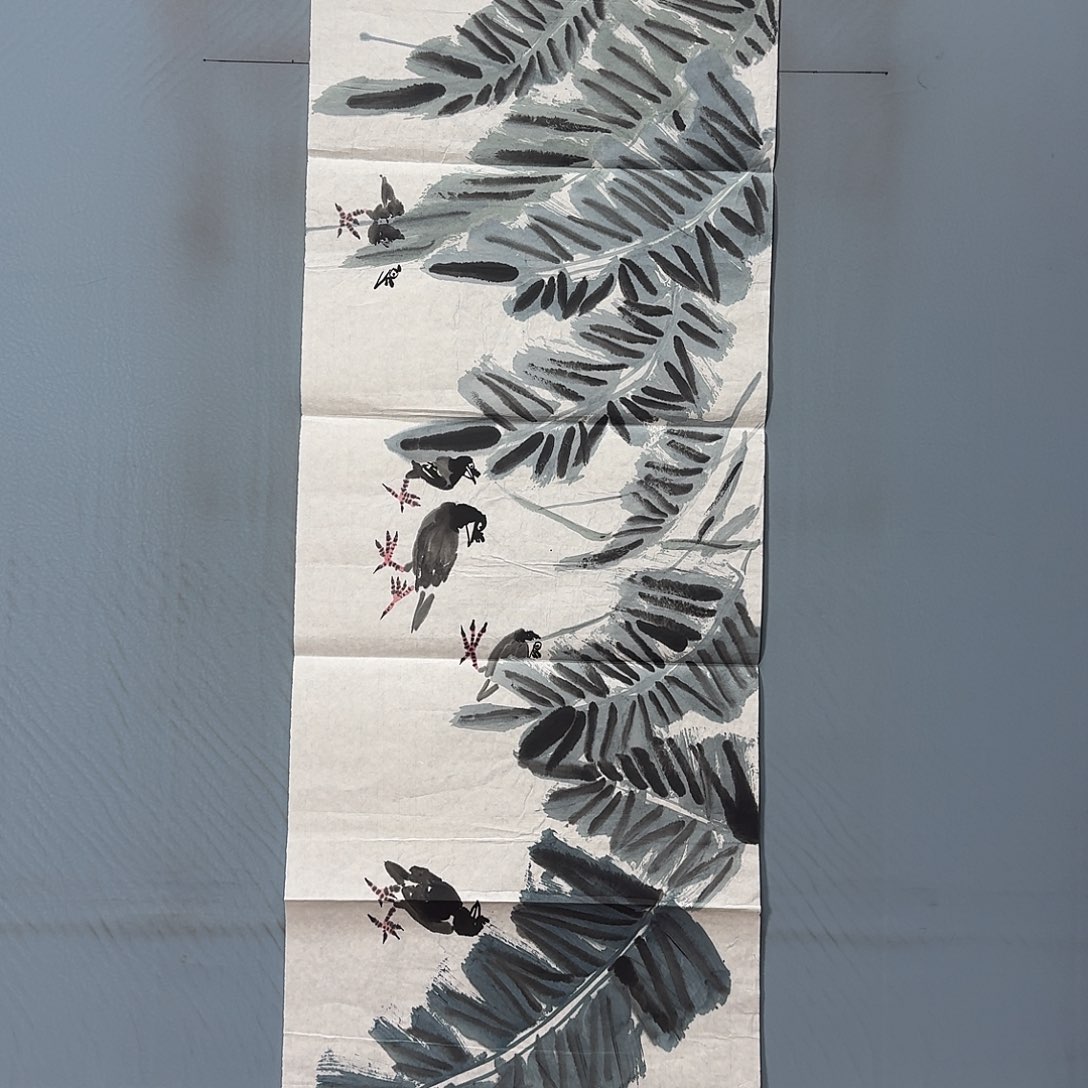 国画1246 牡丹一如你初来