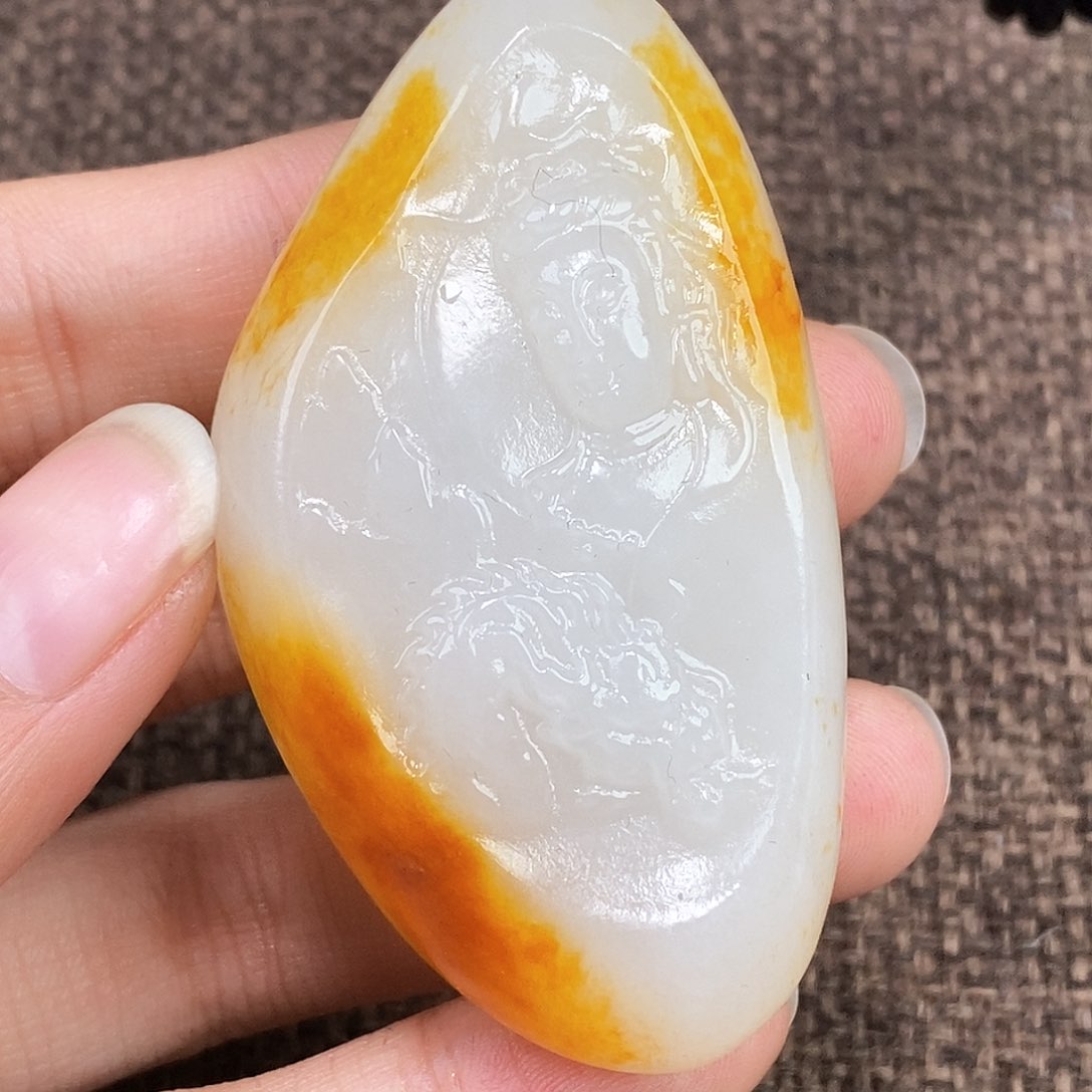 和田玉挂件未镶嵌