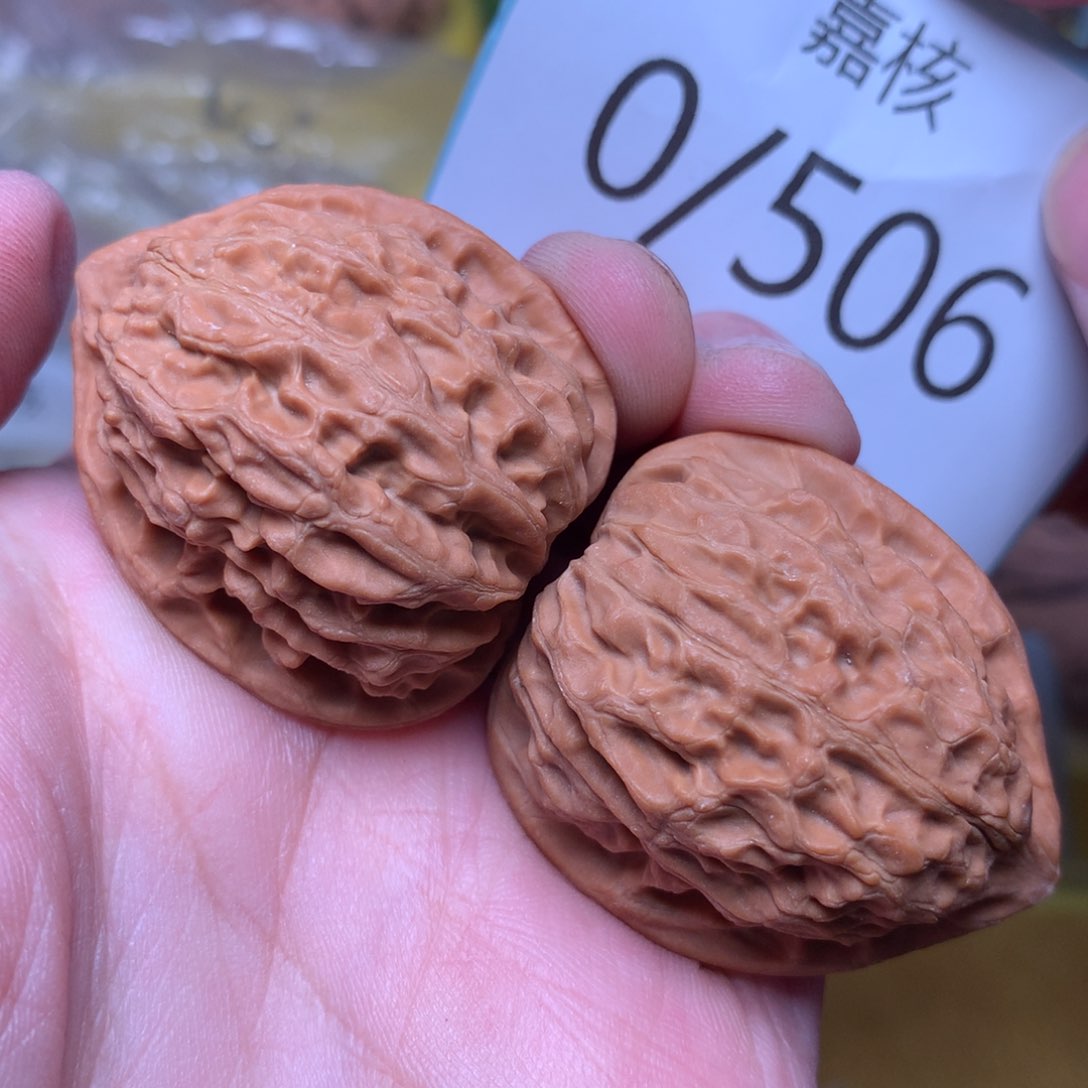 文玩核桃把件金牛34