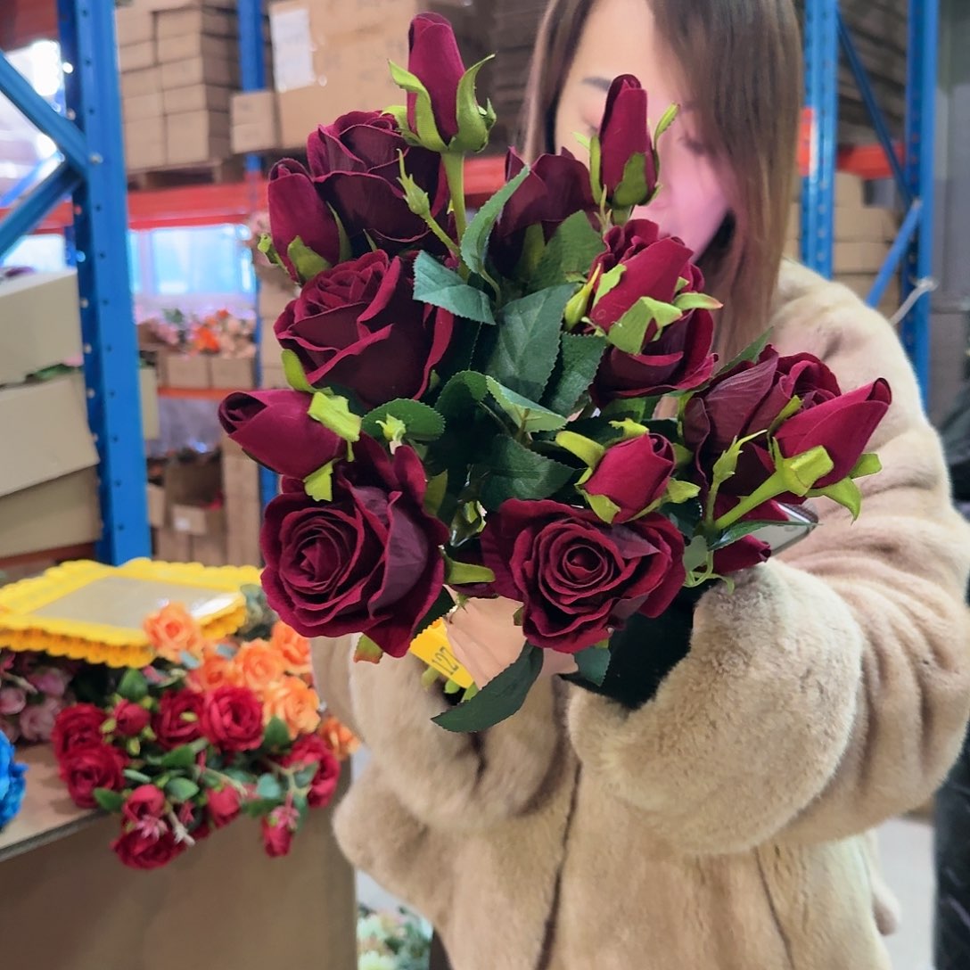 127号「闪购」仿真花，公主请下单