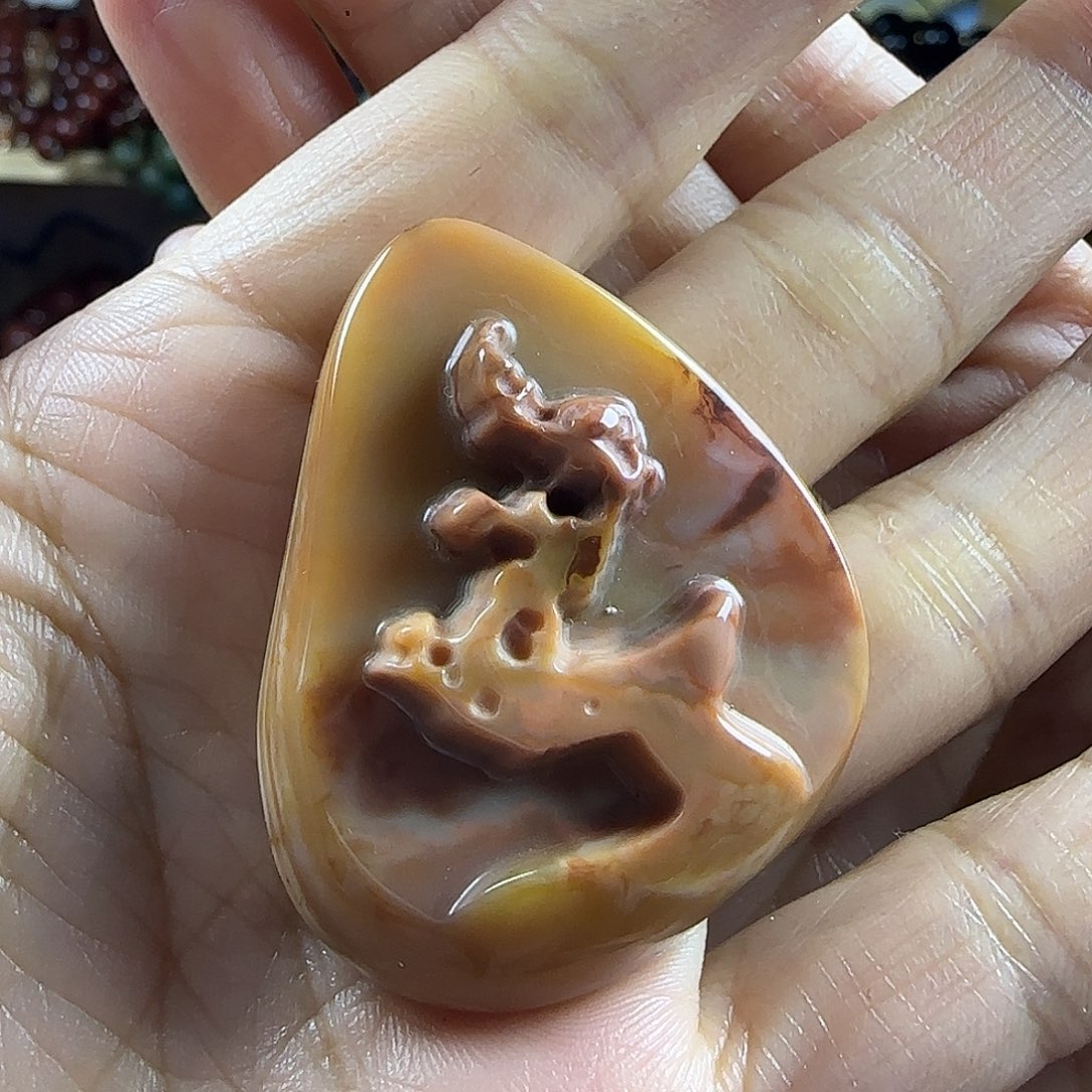 玛瑙/玉髓未镶嵌颈饰