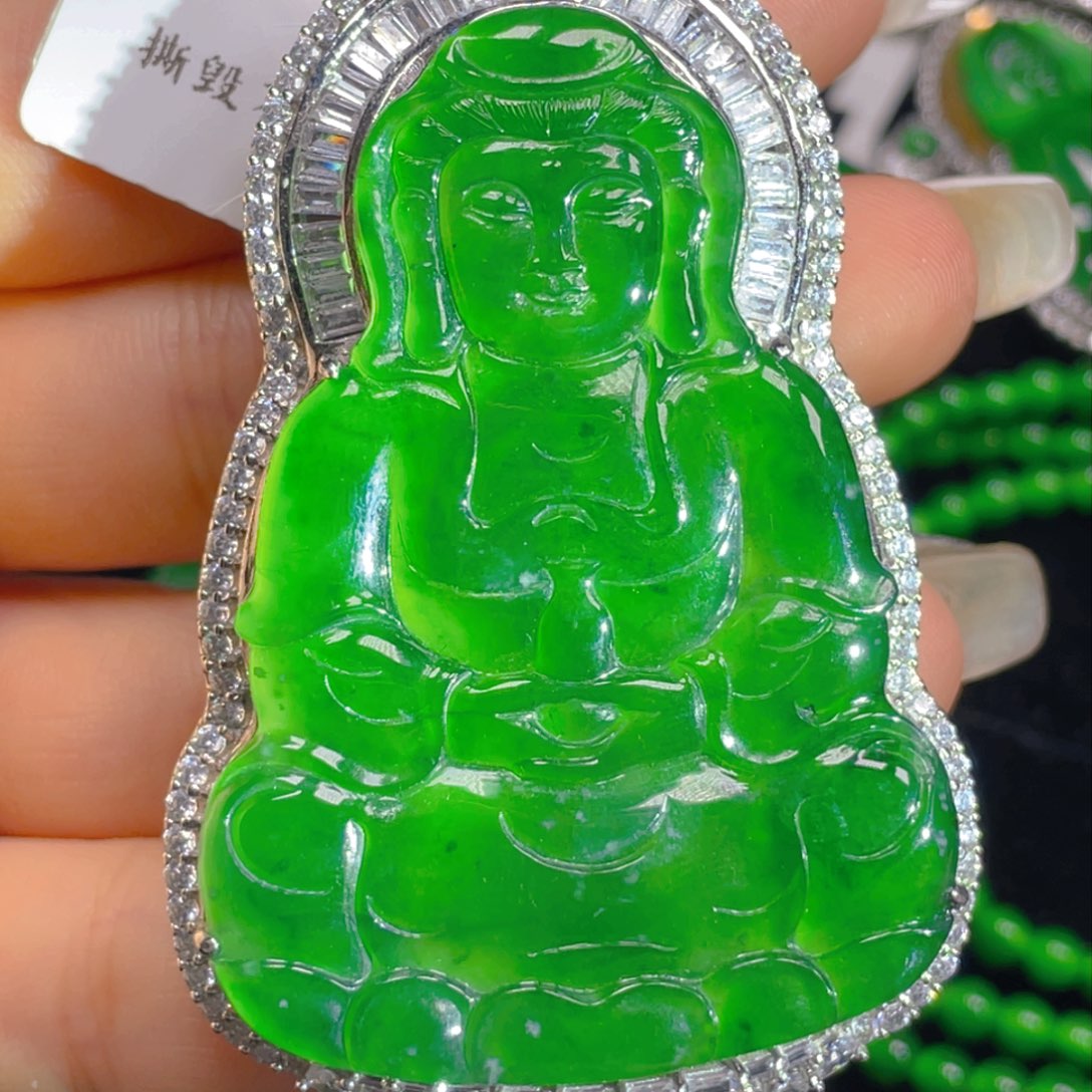 翡翠吊坠(不含链)未镶嵌