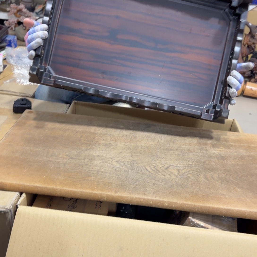 乌木类家具般若中古美术工艺品