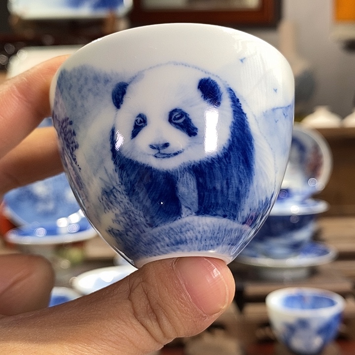 杯景德镇手工手绘陶瓷，高亮兴老师作品
