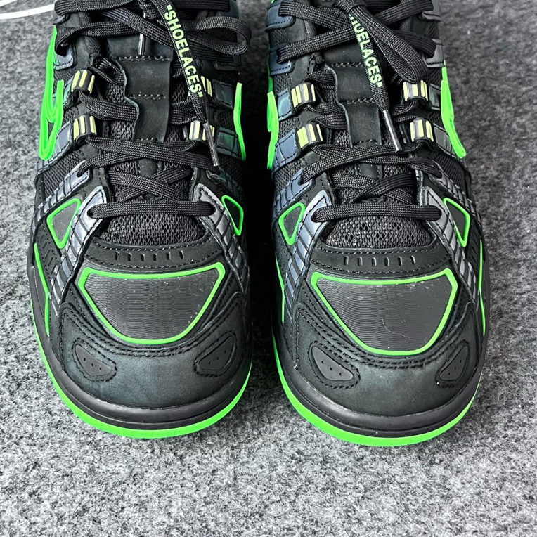 95新 OFF-WHITE owdunk黑绿43码e1604鞋