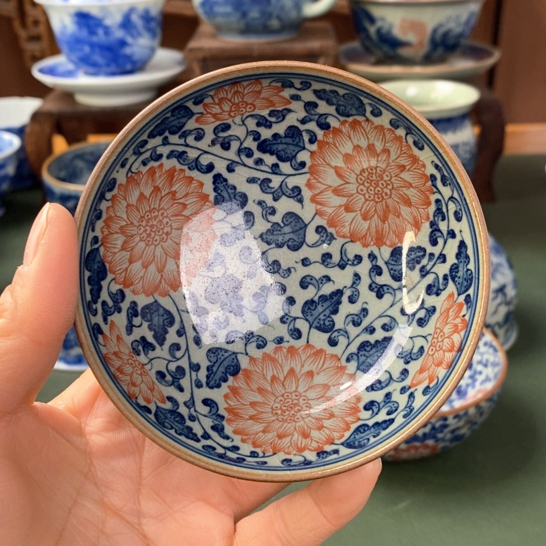 杯景德镇陶瓷手工手绘