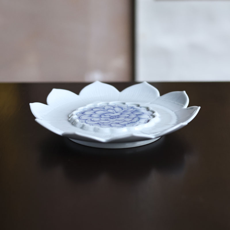 【非遗甄选】花开雕刻壶承茶道配件（青樵S0145）
