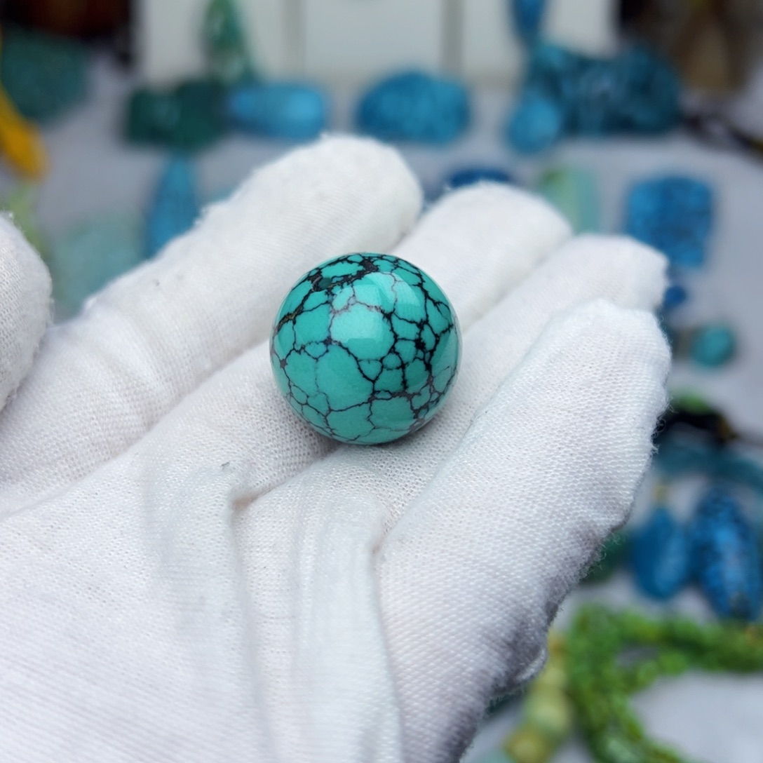 绿松石珠宝奇石未镶嵌