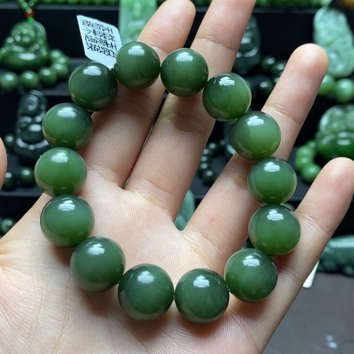 和田玉手串未镶嵌