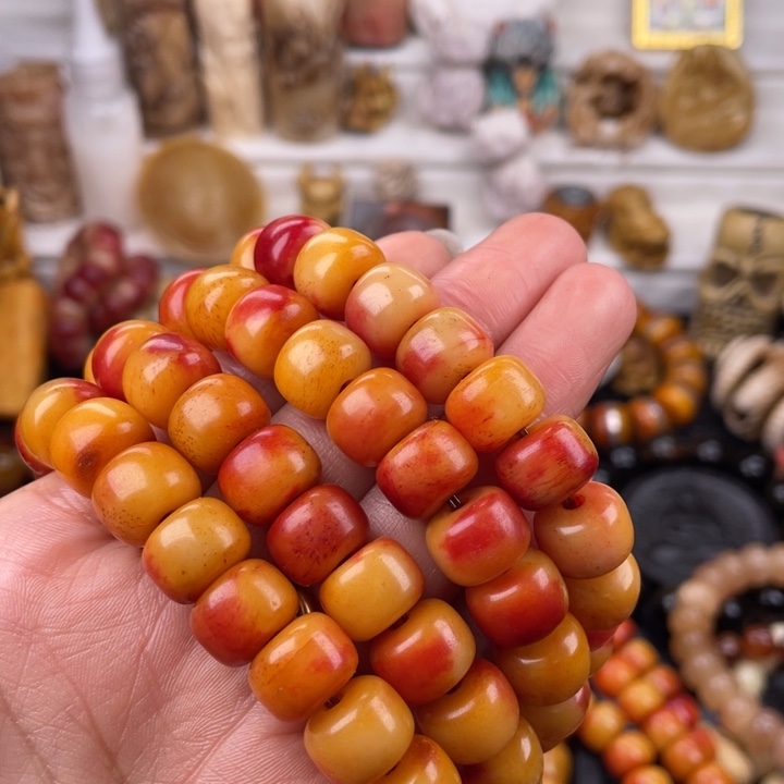 驼骨手串/手链用****3骆驼骨桶珠12/108