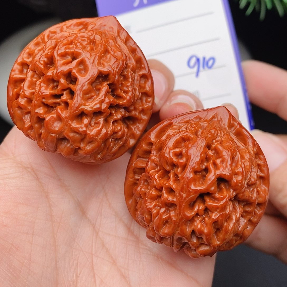 文玩核桃把件40凤凰台910