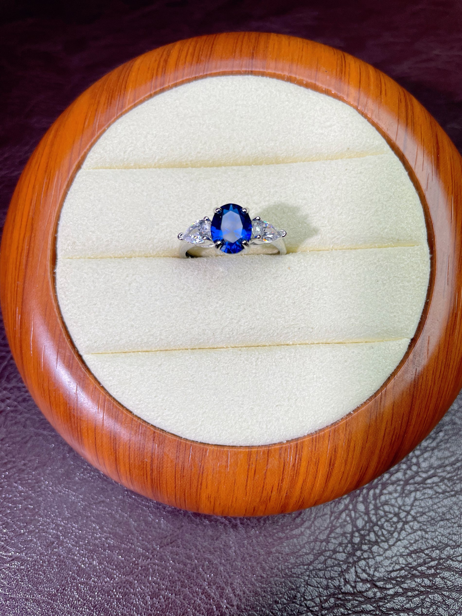 爱丽丝-典藏轻奢皇家蓝-精工戒指078