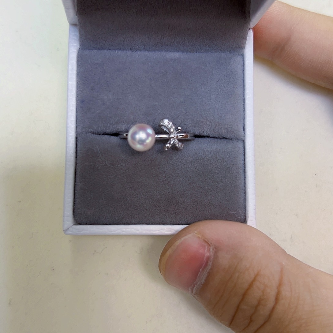 银S925镶嵌海水珍珠饰品