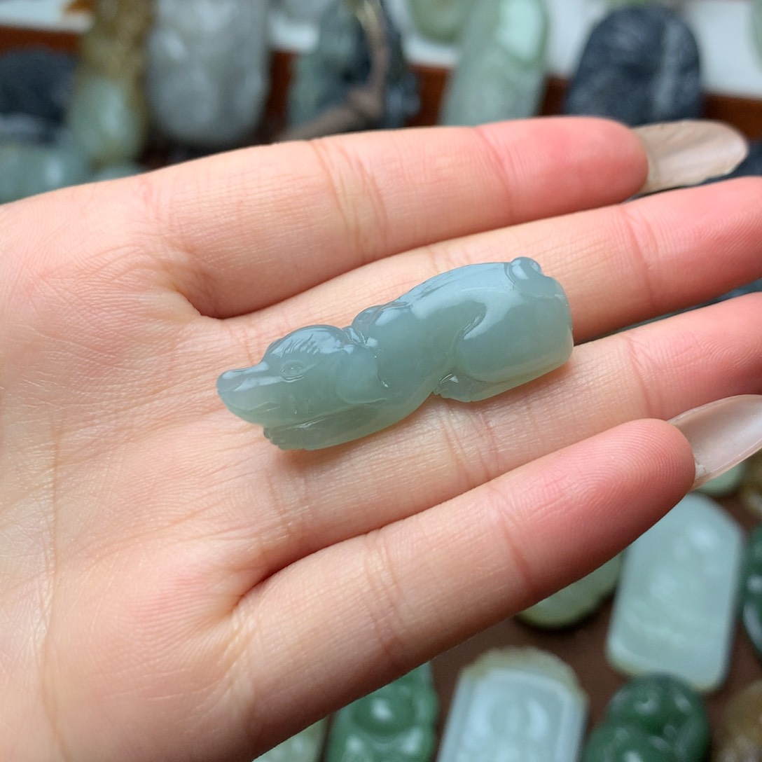 和田玉挂件未镶嵌