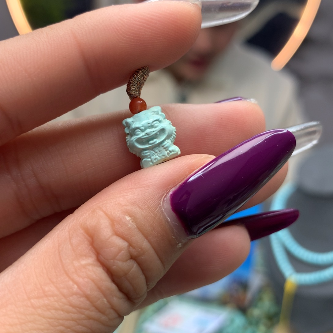 绿松石挂件未镶嵌