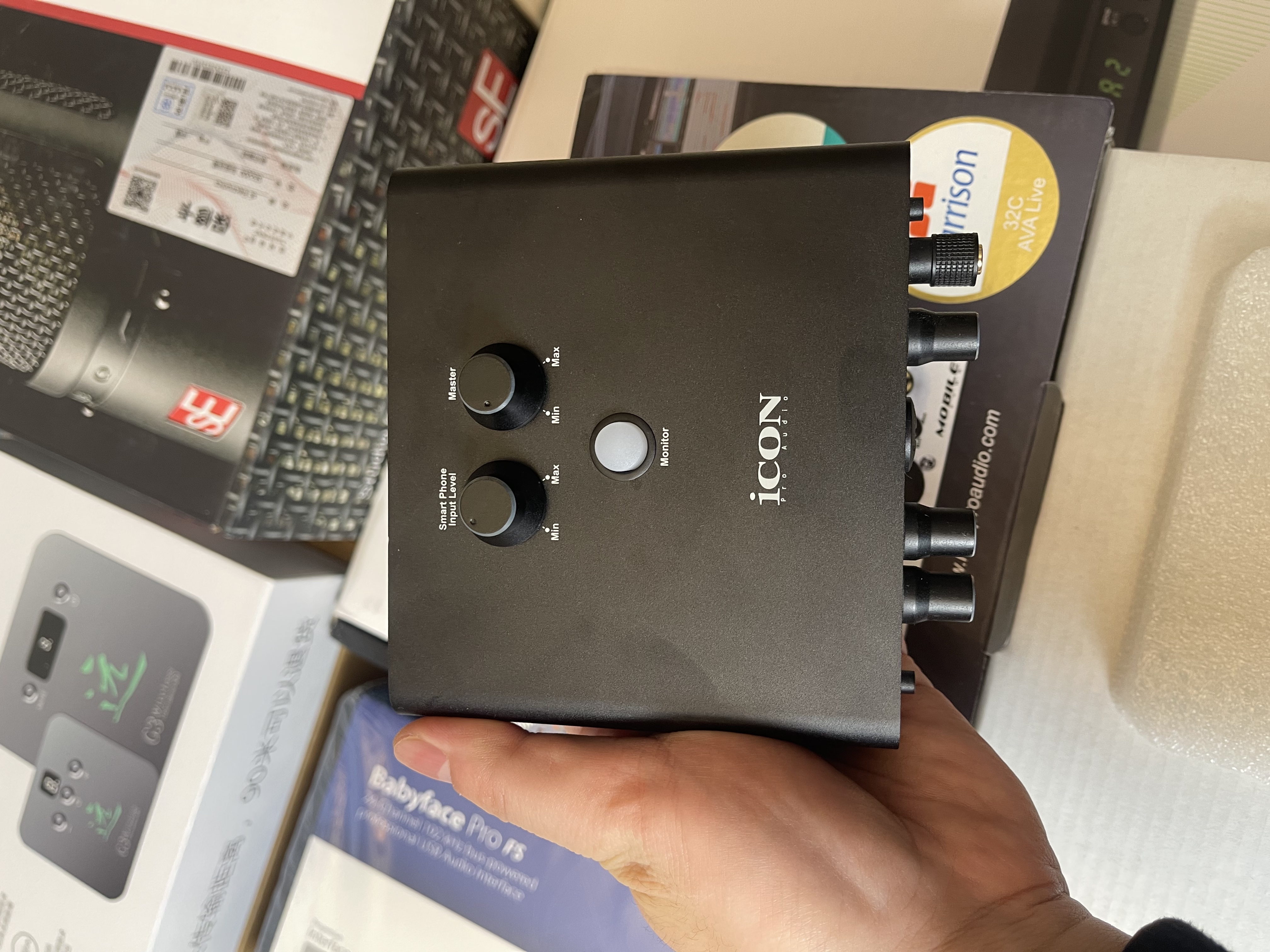99 新  艾肯mobile-R 5代声卡 2年质保 不包调试不支持试用