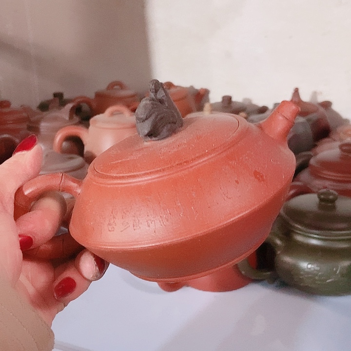 紫砂茶杯宜兴紫砂全手工制作