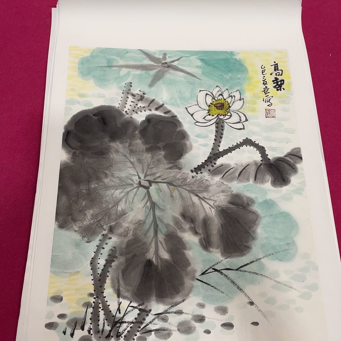 国画1.4平尺国画作品