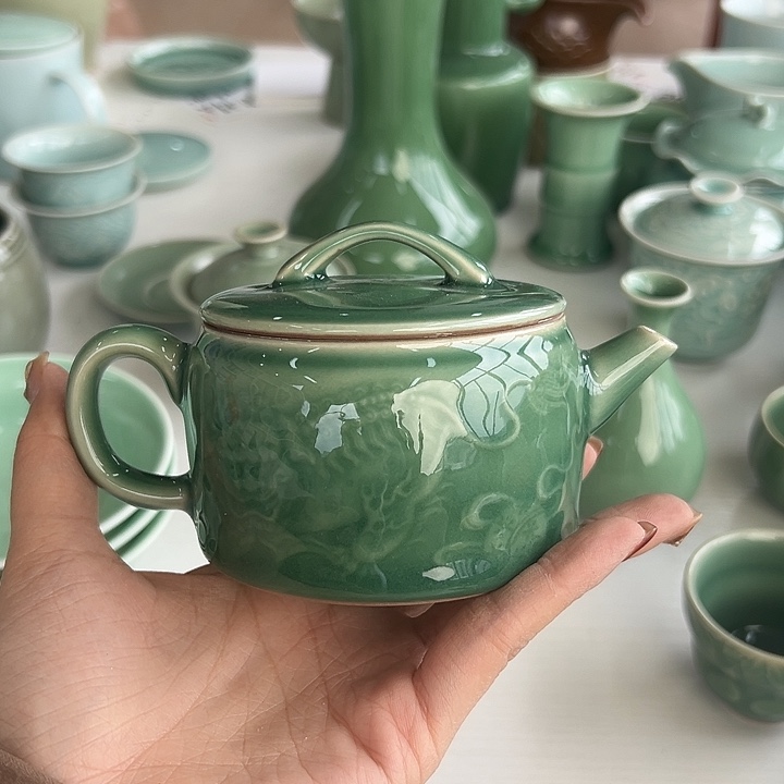 小米茶器龙泉青瓷