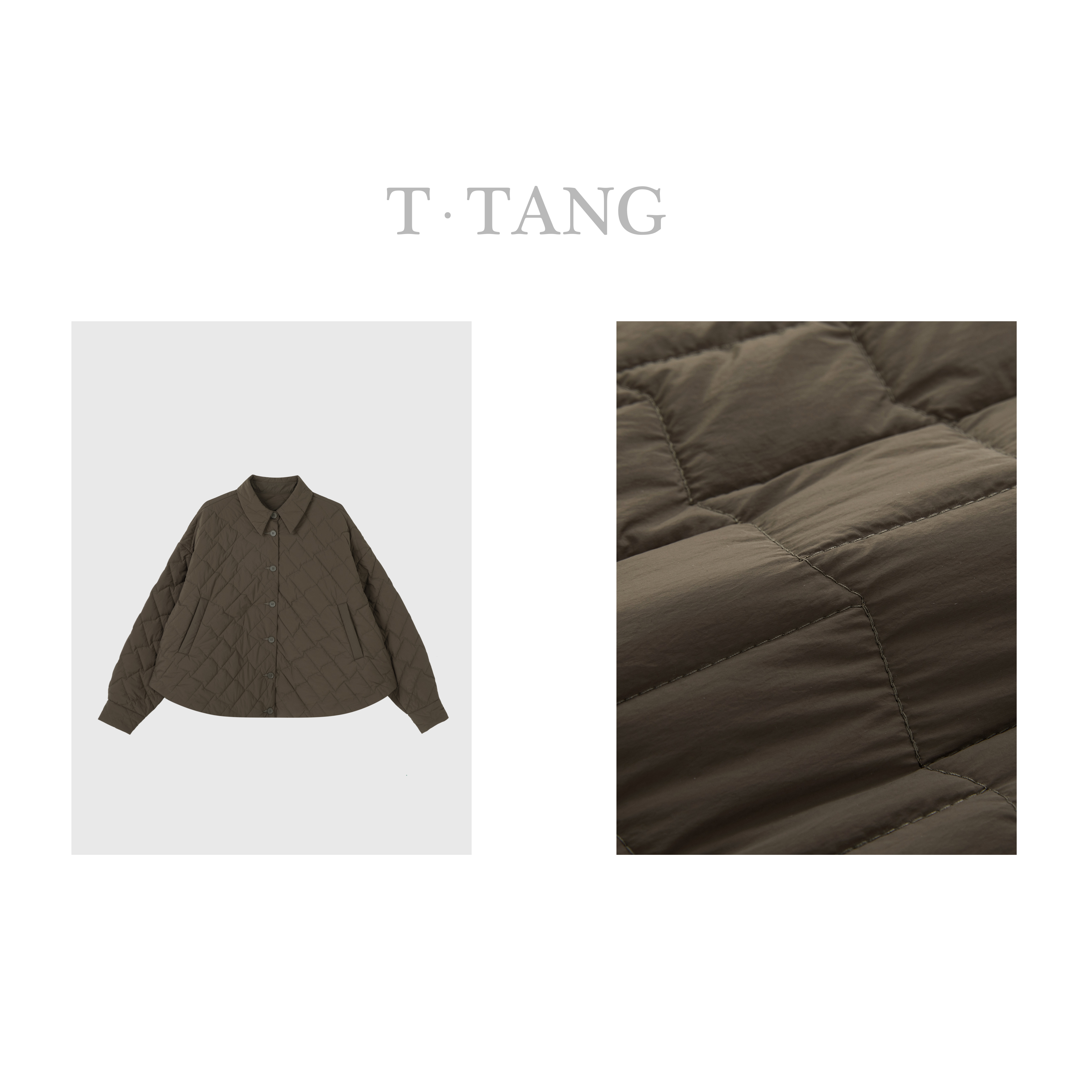 FL冬季高密盐缩防水面料时尚休闲百搭宽松保暖短款外套【6720】