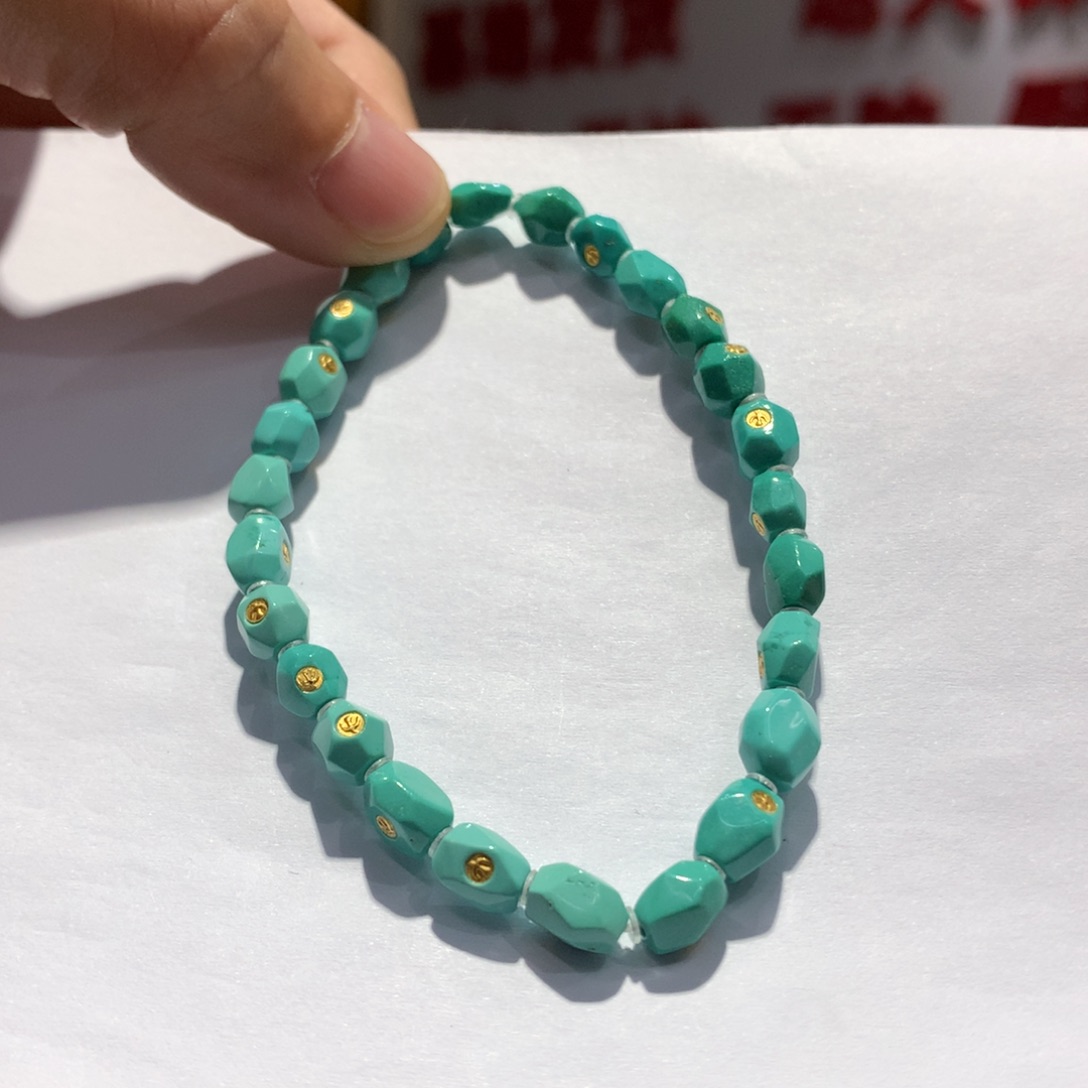 未镶嵌绿松石单圈D****o