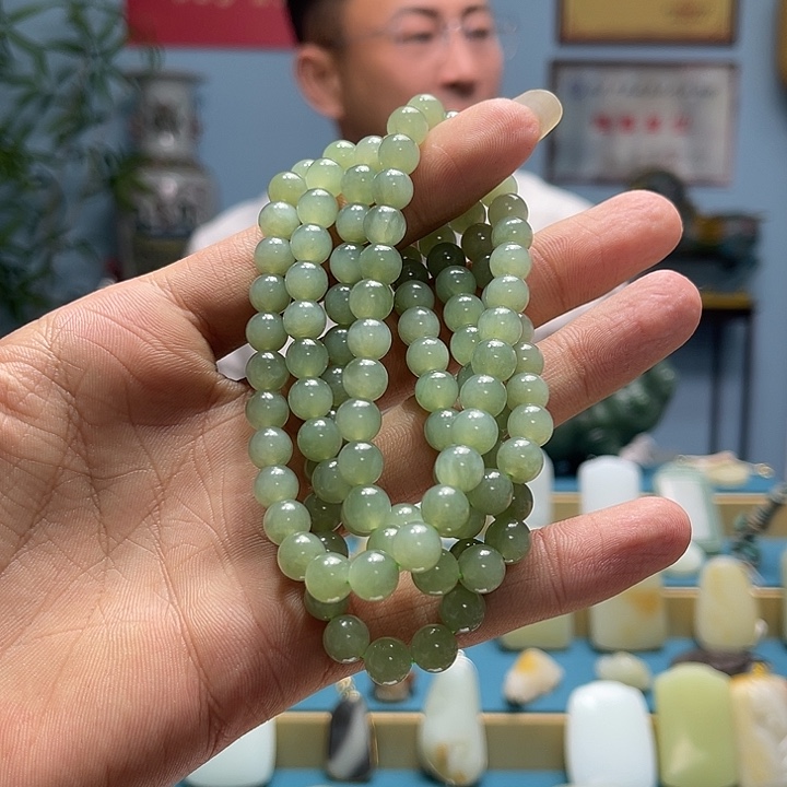 和田玉未镶嵌吊坠(不含链)