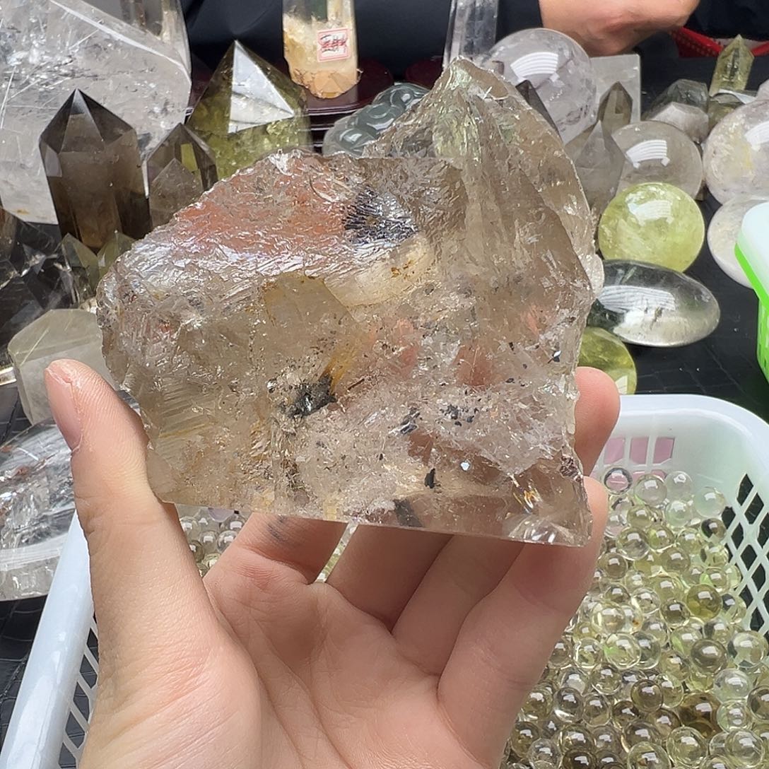 珠宝半成品水晶未镶嵌474水晶