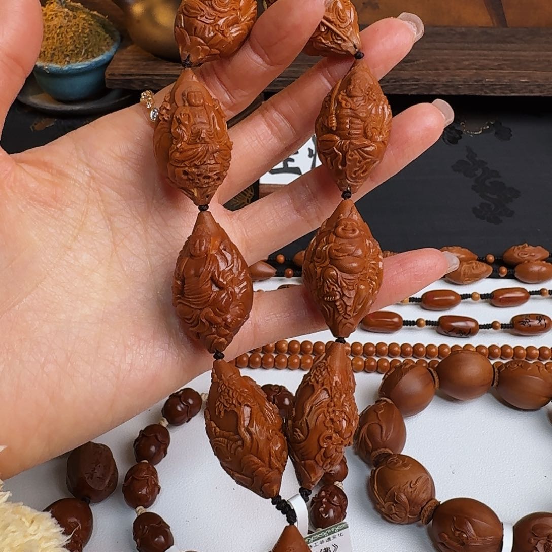 橄榄核手串/手链风景万佛