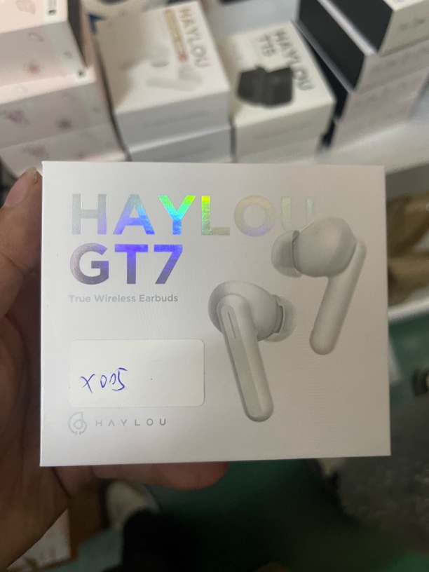 9新  捡漏 嘿喽GT7真无线蓝牙耳机 编号X005