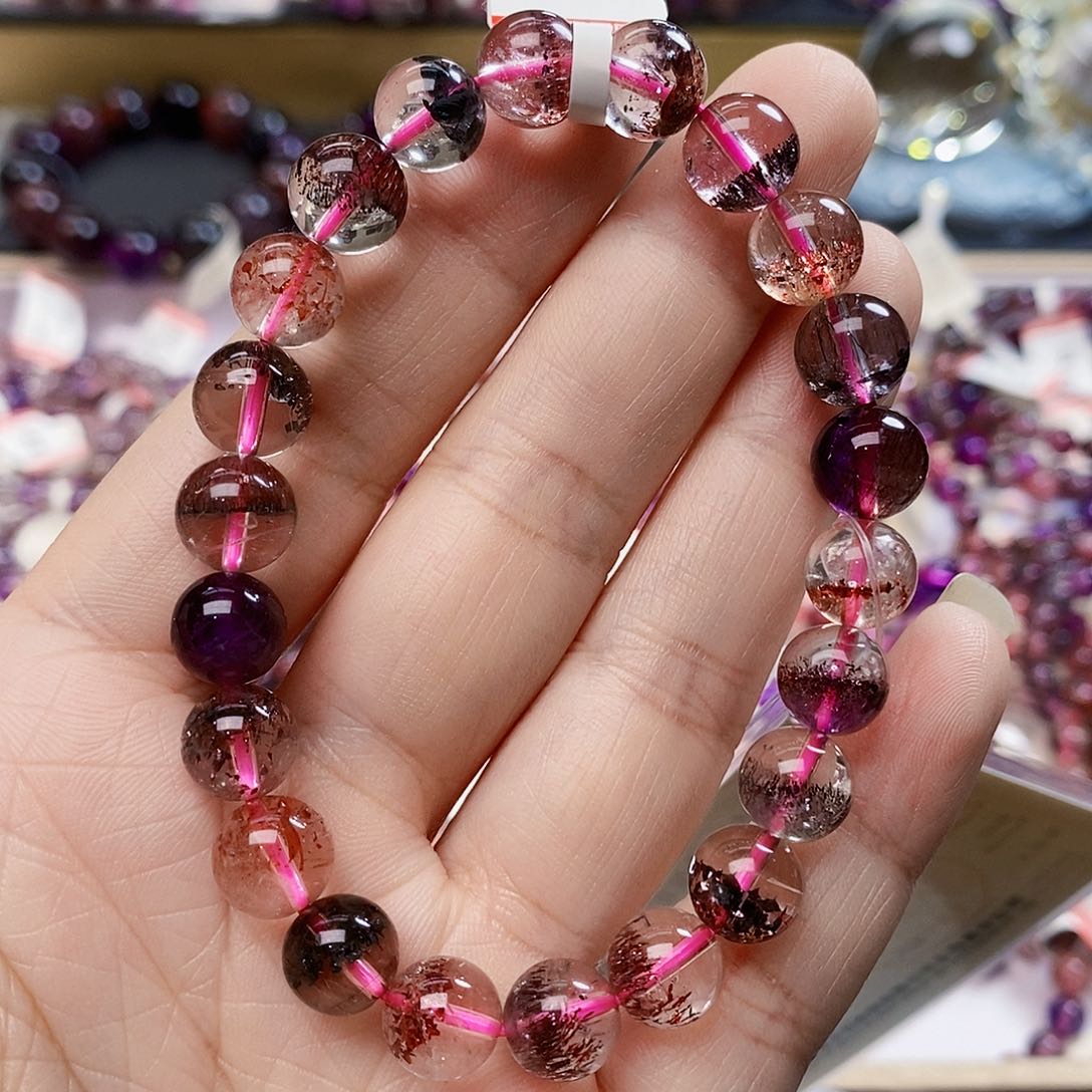 未镶嵌手链水晶9.4超七金草莓毒液多G925