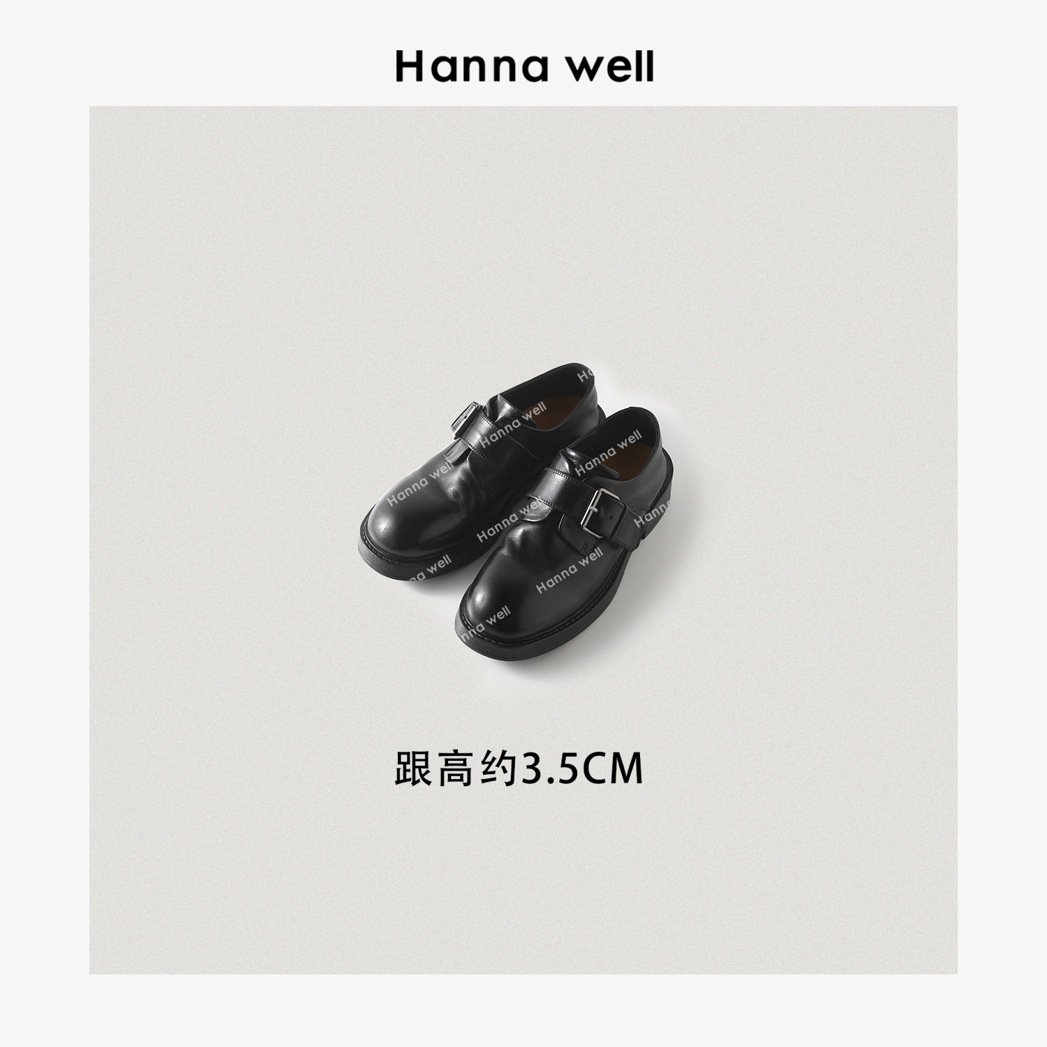 妞墩自制 水洗小牛皮 超舒适暴走 纯手工做旧皮鞋 XZ5A0107