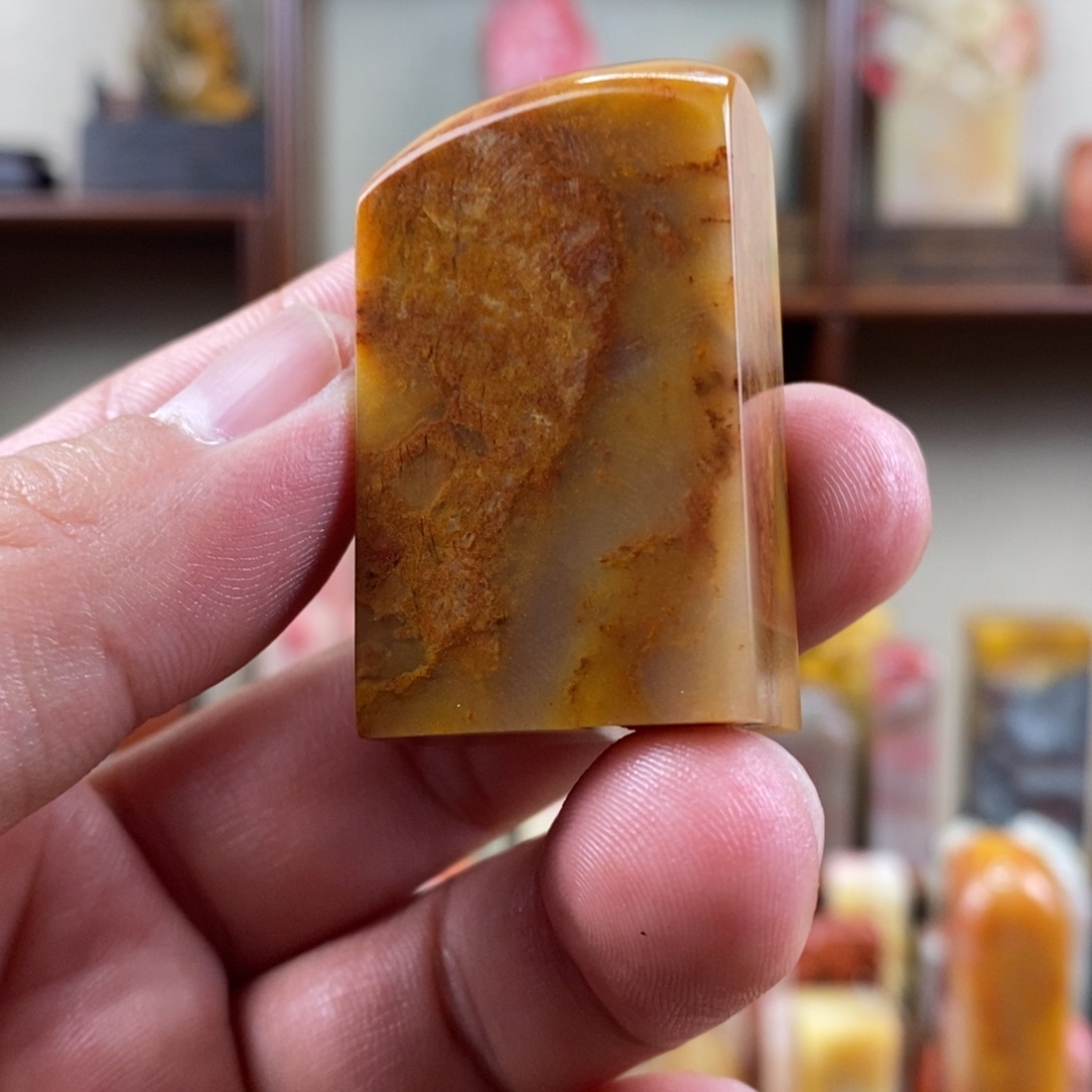 巴林石印石巴林石精品素章