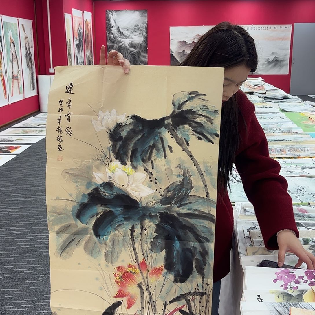 国画国画作品纯手绘
