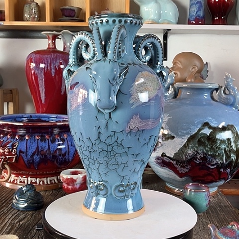 瓷片神垕镇钧瓷艺术