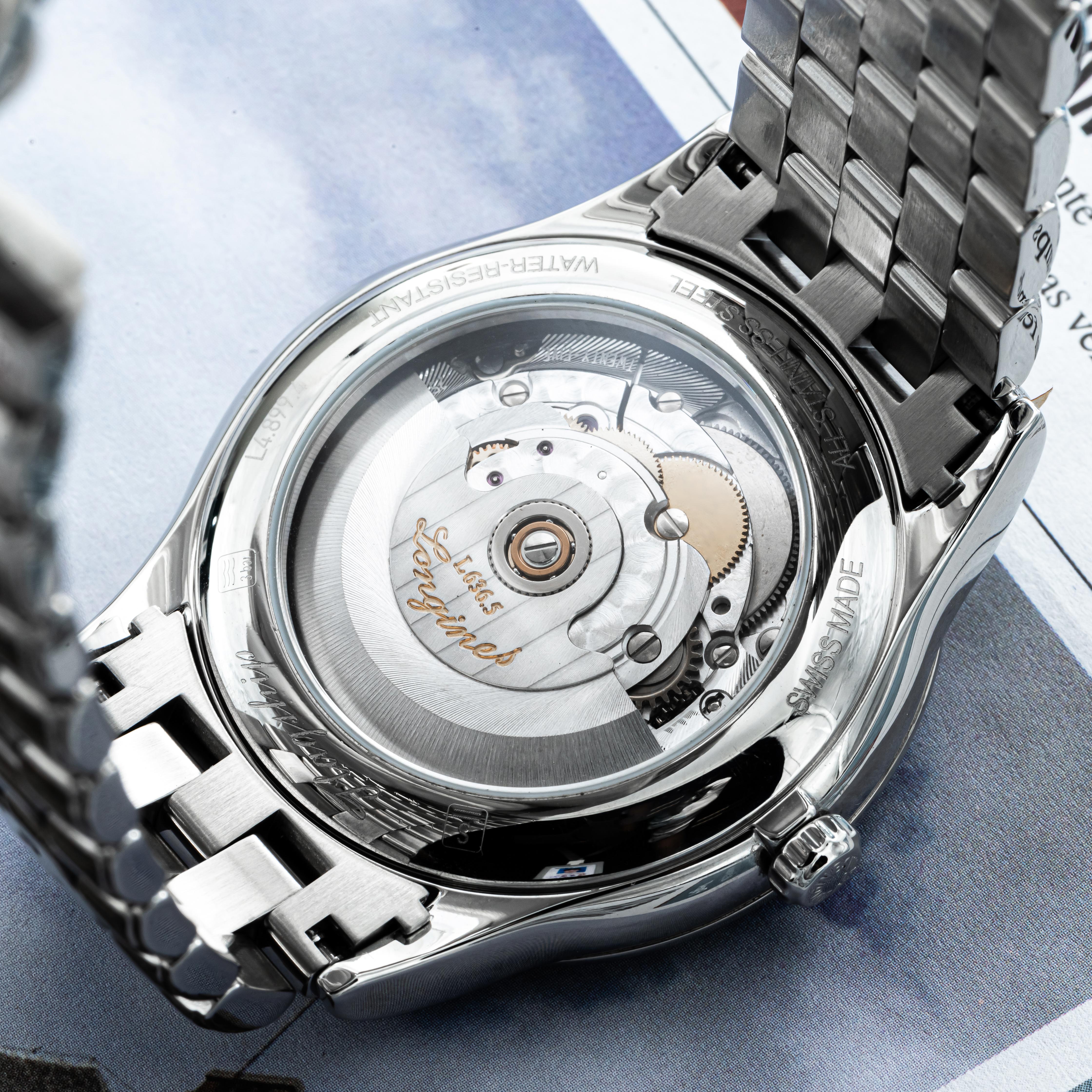99新 Longines/浪琴 38.5mm 单表 公价14800 L4.899.4.12.6 H0120