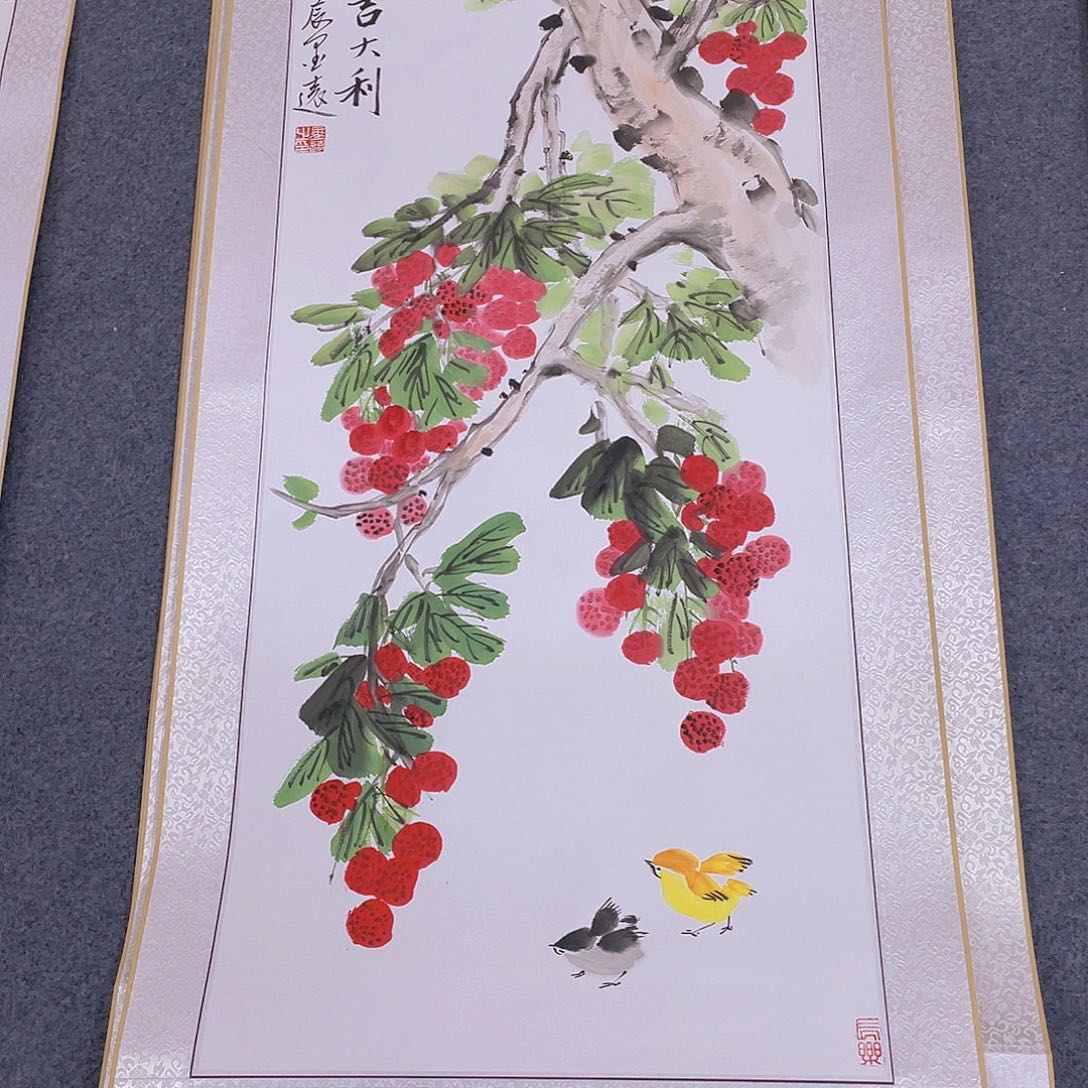 国画手绘作品展演