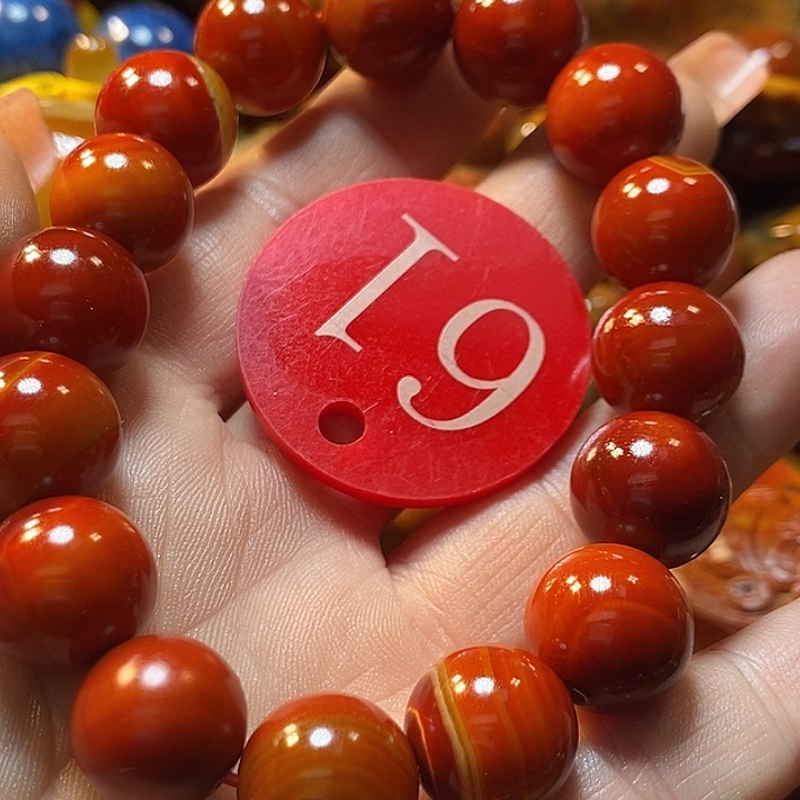 【***】玛瑙/玉髓未镶嵌手链