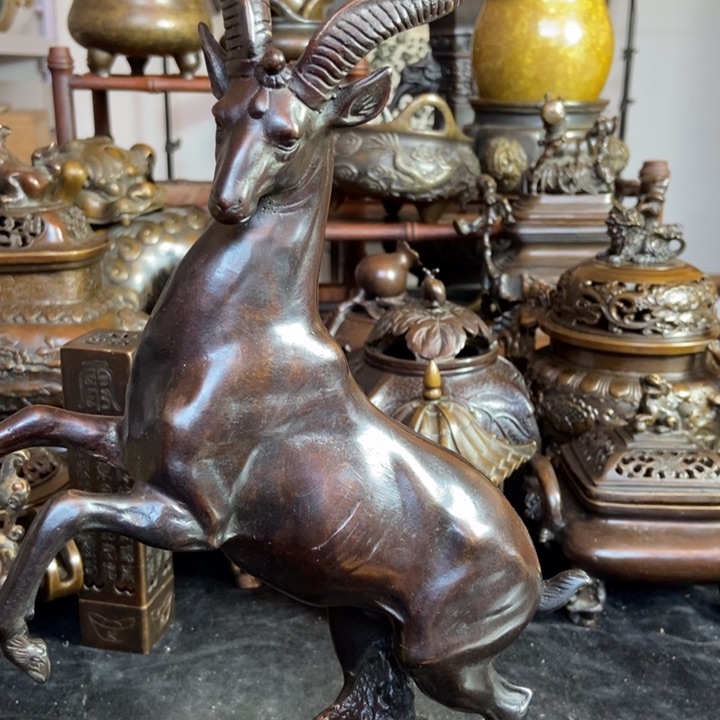 铜器工艺品摆件香炉摆件