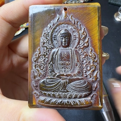 紫金钵盂菩提吊坠