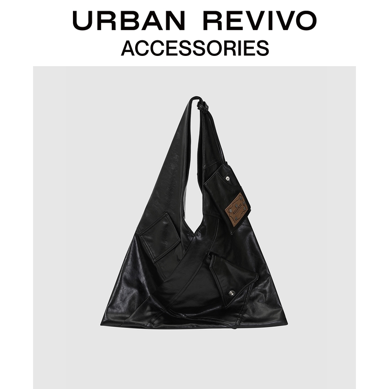 【HOT】URBAN REVIVO2025秋季新款女士大容量单肩包UAYB50192