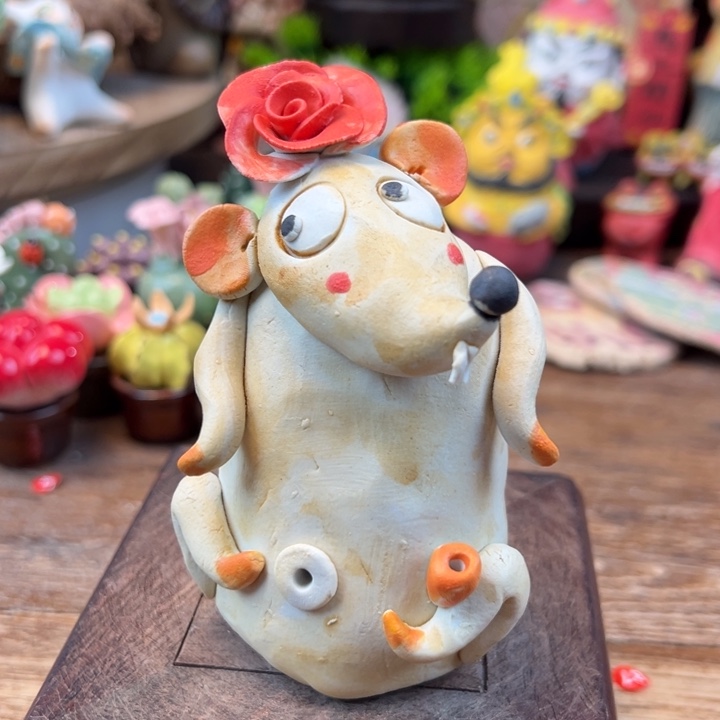 摆件陶小镇青花每日有新品