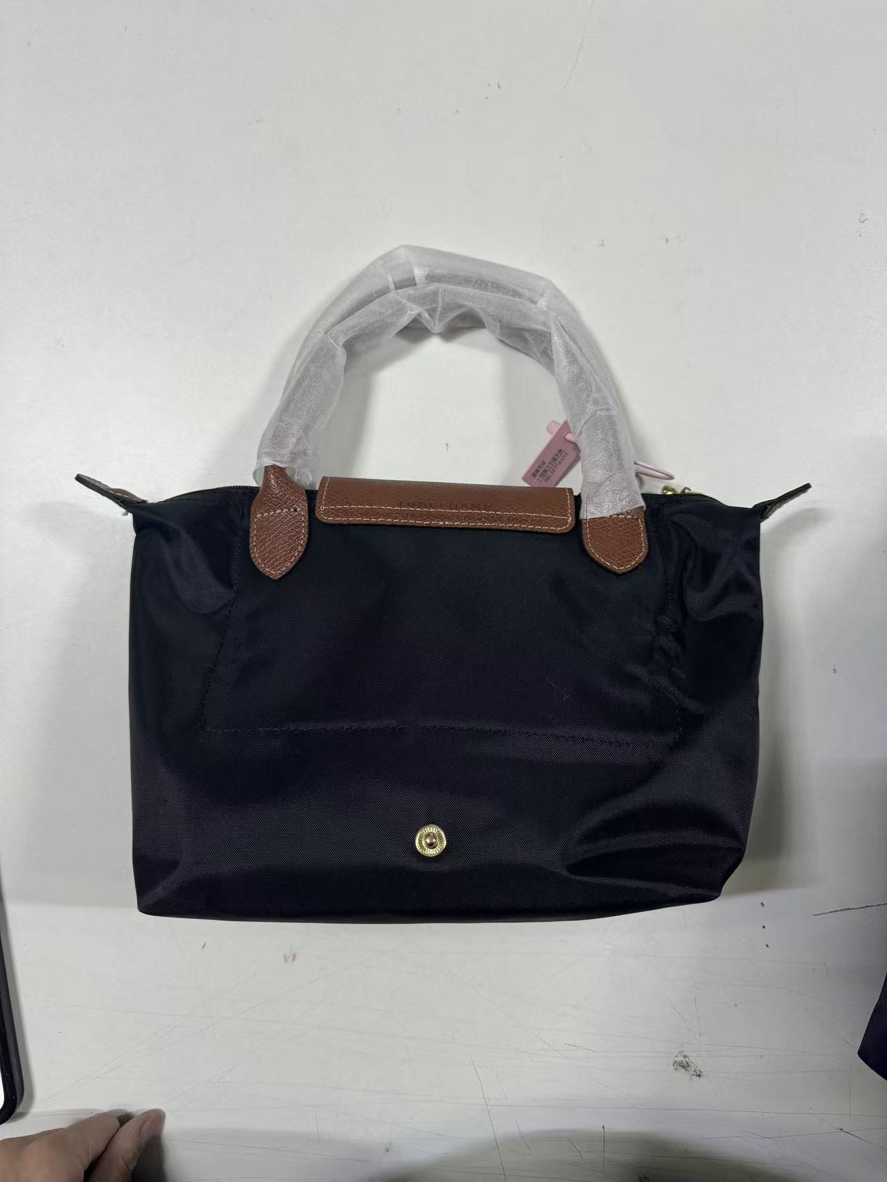 Outman-清<黑色小号长柄龙>手提包