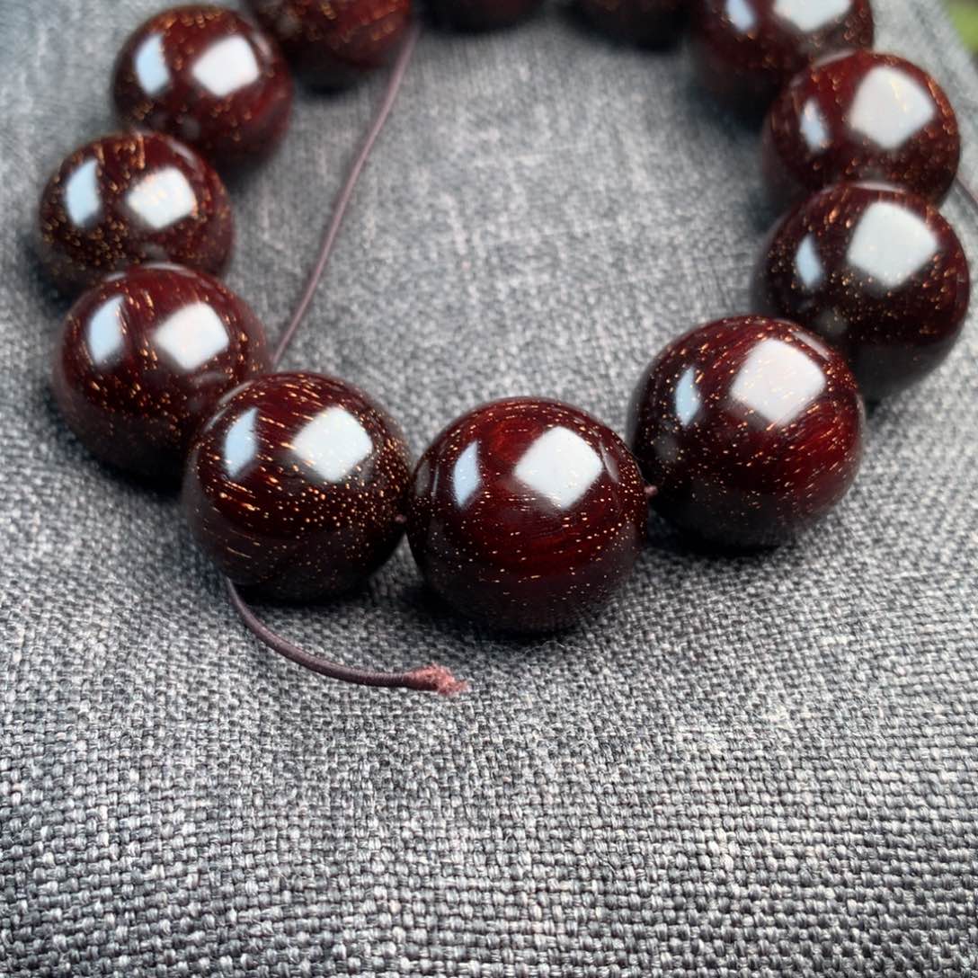 小叶紫檀手串/手链国**光定制