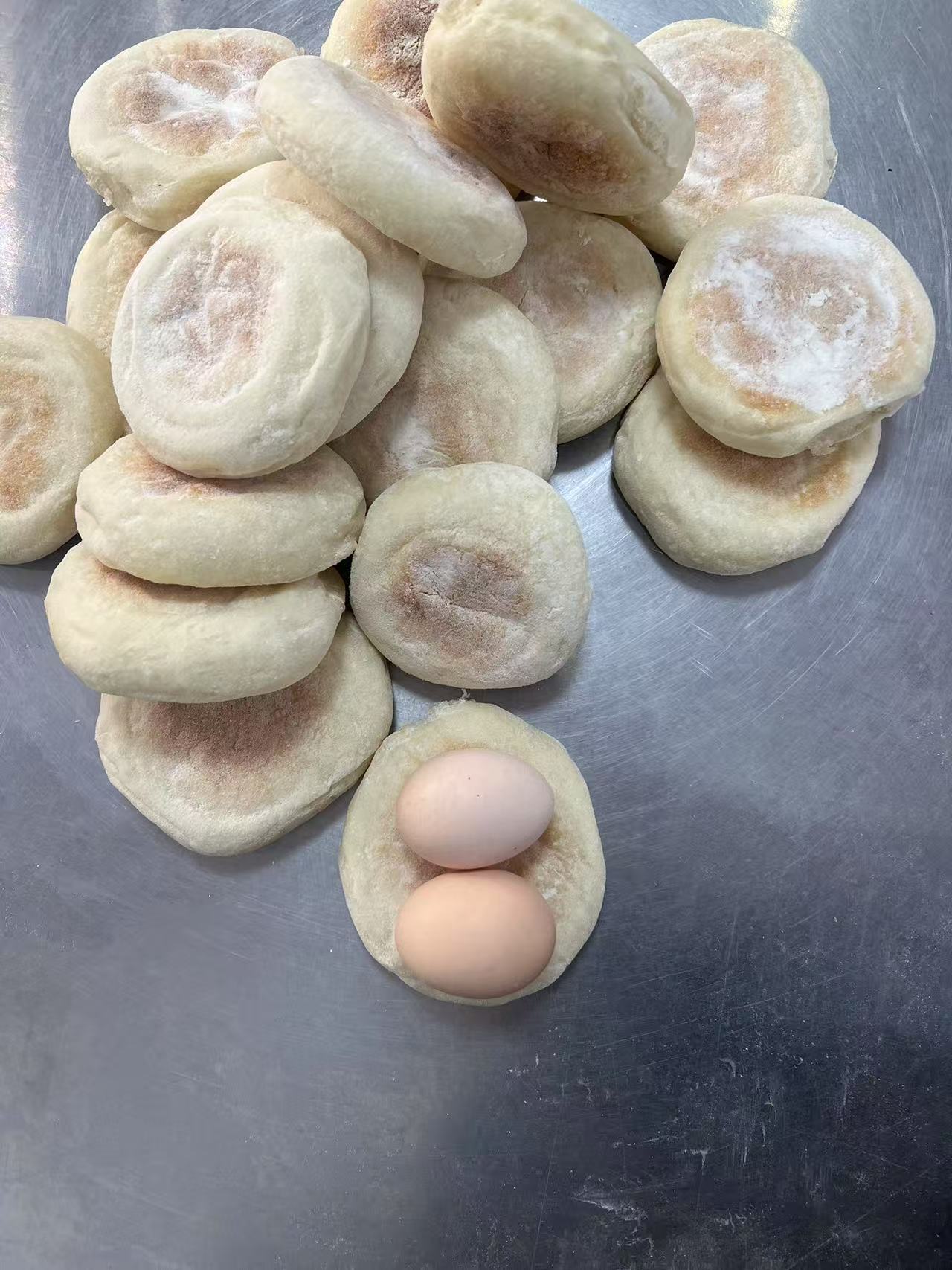 迷你饼 京东包邮手工小炕饼 手心大小 迷你小饼 老面头发酵