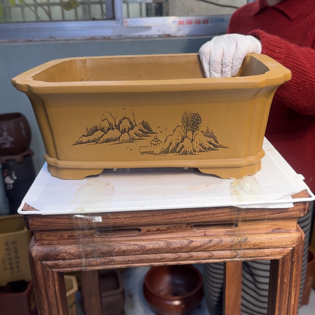 紫砂花盆紫砂口径36