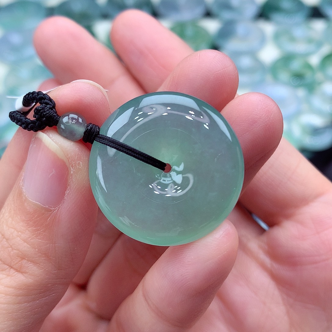 颈饰未镶嵌翡翠编号20-尺寸25/6.6