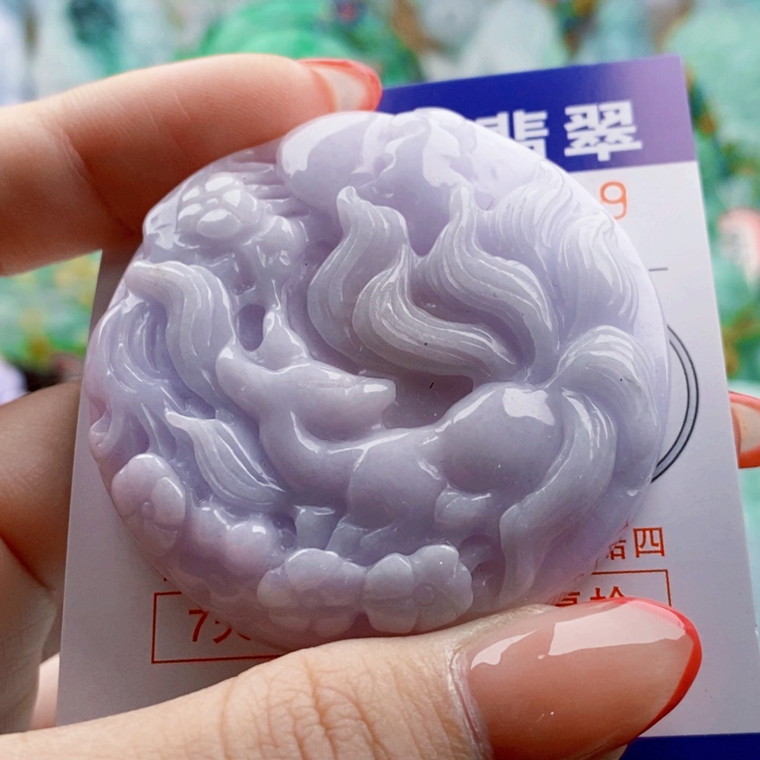 吊坠(不含链)未镶嵌翡翠