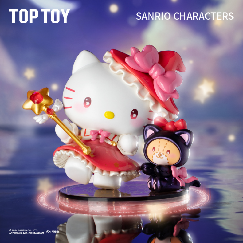 【送礼好物】TOPTOY三丽鸥家族星夜派对魔法师系列盲盒正版潮流摆件