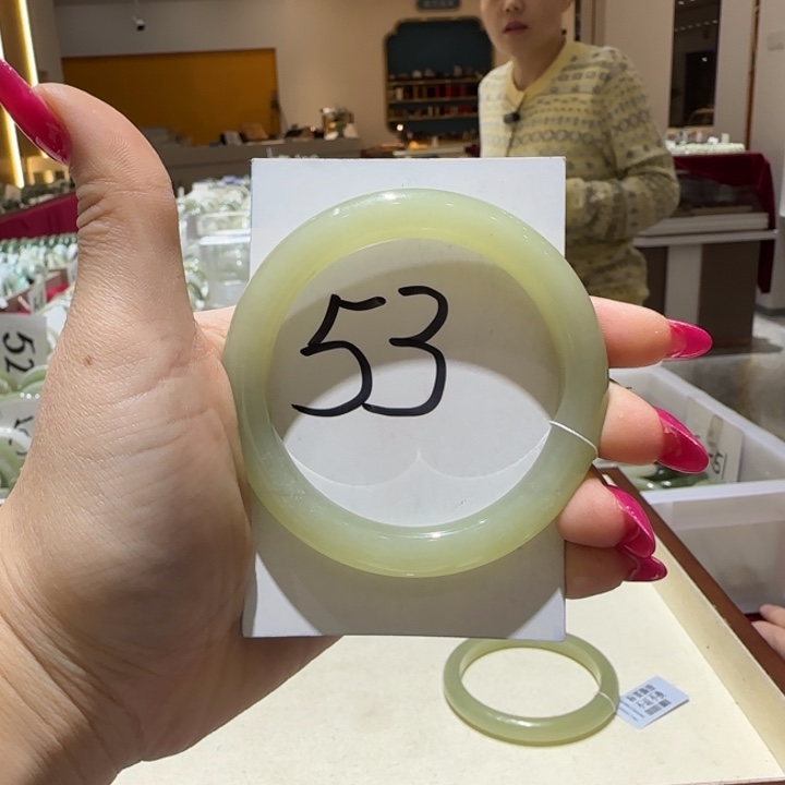 ℒ****和田玉未镶嵌手镯656