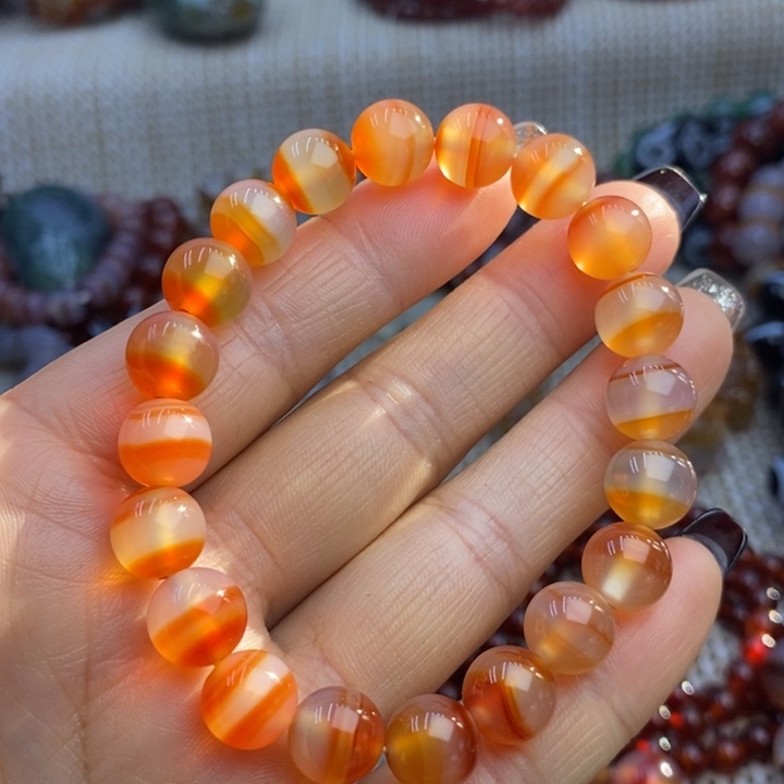 玛瑙/玉髓手链未镶嵌